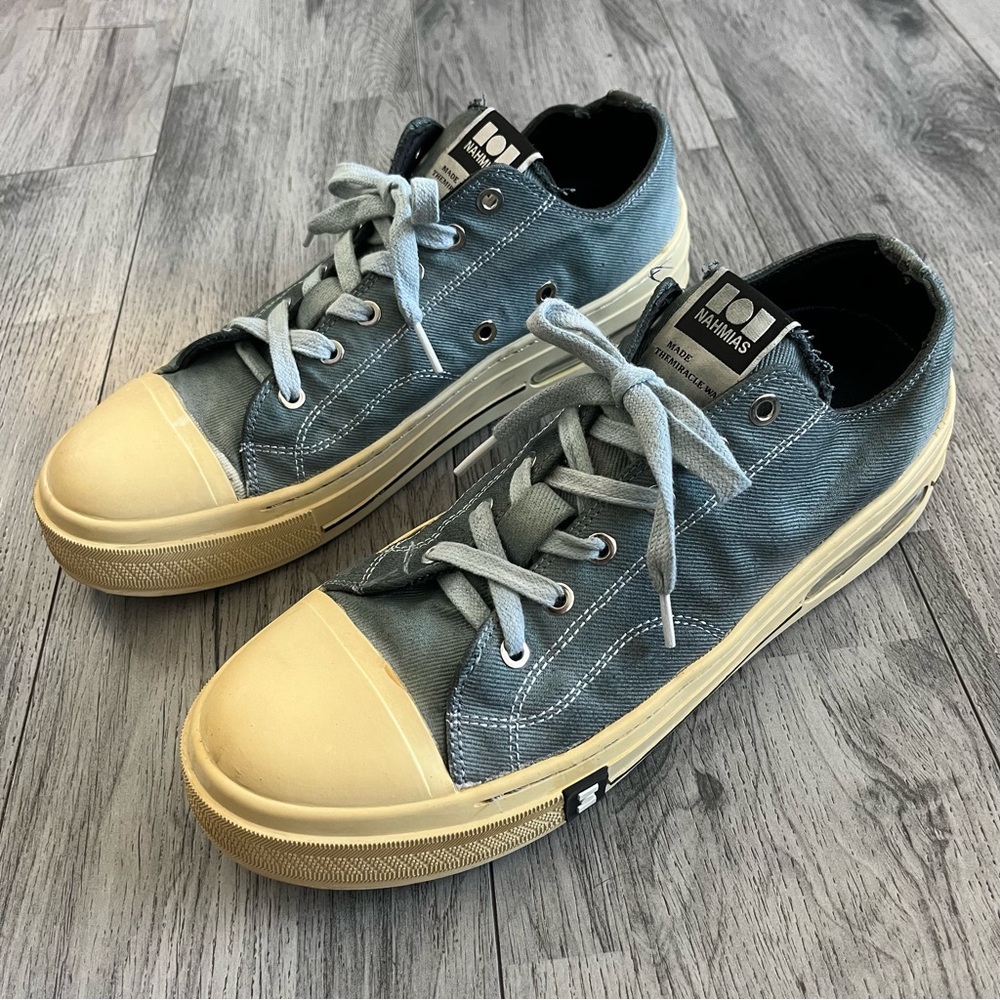 NAHMIAS Five O Canvas Low-top Trainers Sneakers